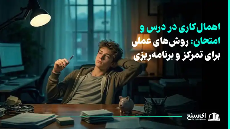 اهمال‌کاری در درس و امتحان: روش‌های عملی برای تمرکز و برنامه‌ریزی