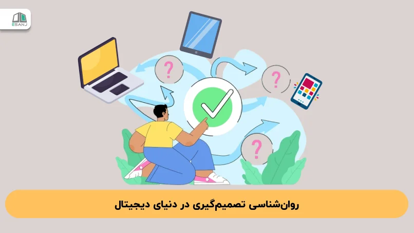 روان‌شناسی تصمیم‌گیری در دنیای دیجیتال