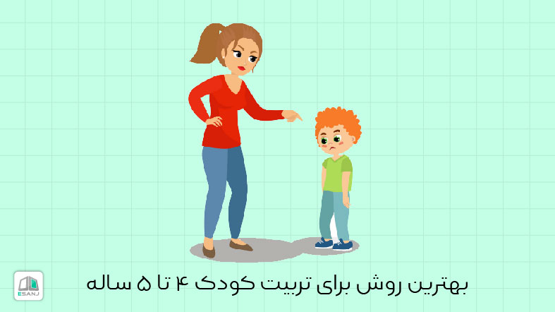 بهترین روش برای تربیت کودک 4 تا 5 ساله