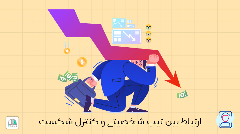 ارتباط بین تیپ شخصیتی و کنترل شکست