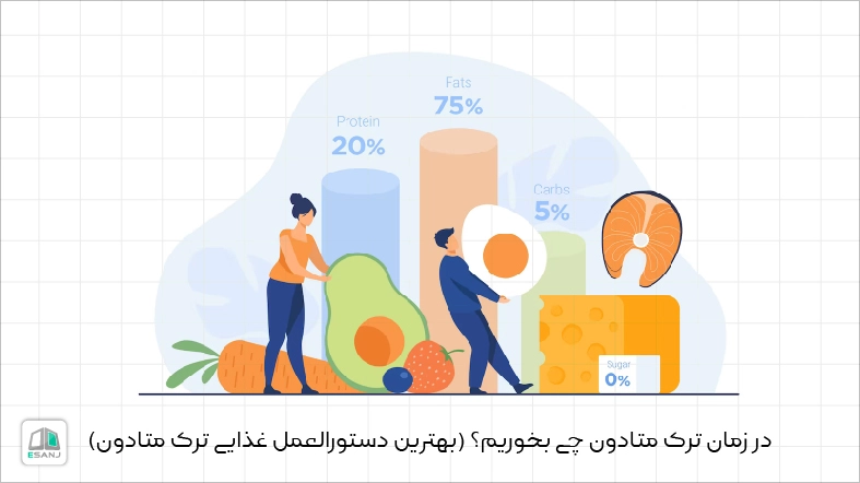 در زمان ترک متادون چی بخوریم؟ (بهترین دستورالعمل غذایی ترک متادون)